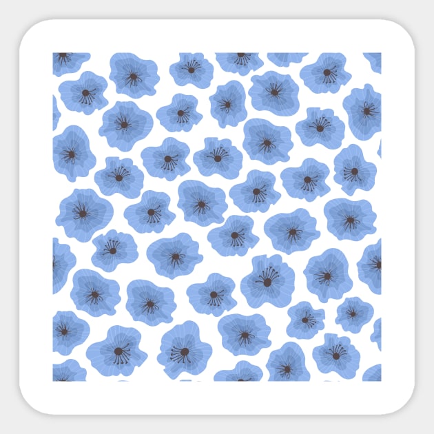 Floral pattern Sticker by katerinamk